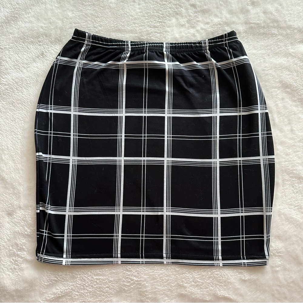 Plaid skirt